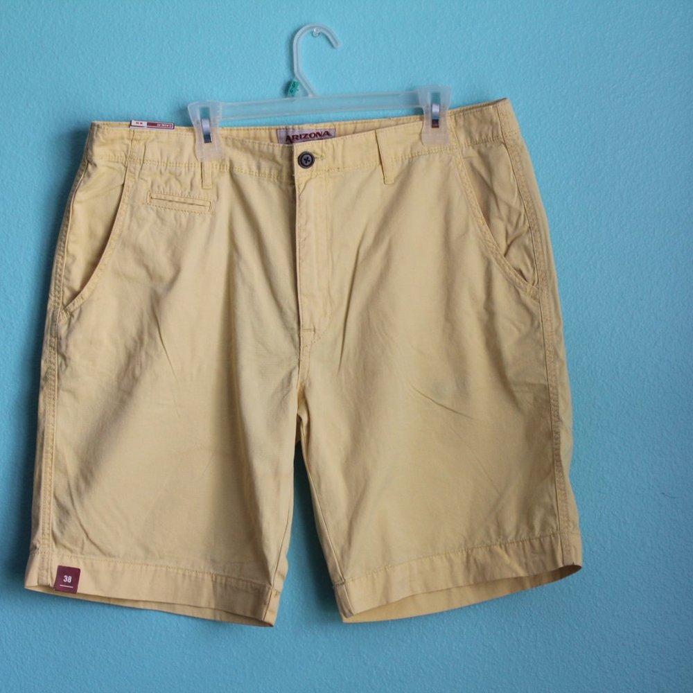 Yellow cargo pants